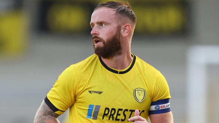 Burton captain John Brayford 
